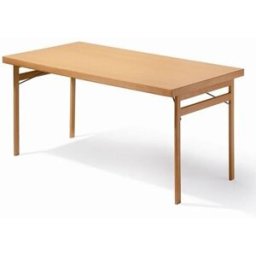Hopfällbart bord Fixbord, LxB 1500x700 mm, boklaminat