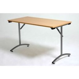 Fällbart bord Arik 1200x800 mm, alulack/bok