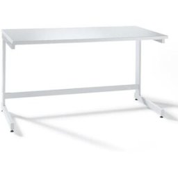 Laboratoriebord Huld, BxDxH 1500x750x900 mm, ljusgrå