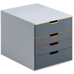 Blankettbox VARICOLOR, 4 lådor