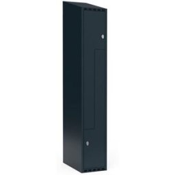 Z-skåp Fydor SMZ, 300x550x1900 mm, 2 dörrar i 1 skåp, sluttande tak, a