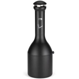 Askkopp Natalie, volym 15,5 l, Ø 330 mm, svart