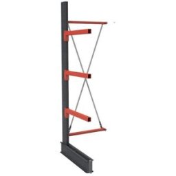 Grenställ Igor, enkelsidig, HxB 4000 x 1200 mm avstånd 1500 mm, utbygg