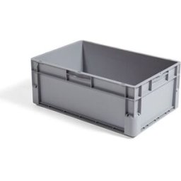Plastback Euroback, 44l LxBxH 600x400x235mm PP Euroclick 10st eller fl