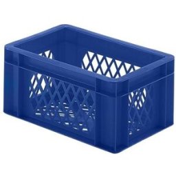 Plastback Teff med perforerad sida och botten, LxBxH 300x200x145 mm, b