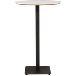 Barbord Trend, Ø 700 mm, svart fyrkantsfot