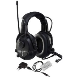 Hörselkåpa Zekler 412RDB, med radio/bluetooth och medhörning, dämpning