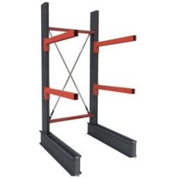 Grenställ Igor, enkelsidig, HxB 3000 x 1200 mm avstånd 1000 mm, grunds