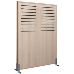 Skärmvägg Silence 1200x1500 mm, trä/trä, Vit