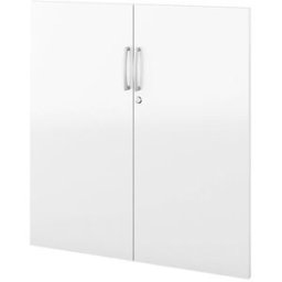 Dörrpar till Bokhylla Benna, BxDxH 806x18x820 mm, vit, täcker 2 fack