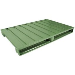 Stålpall Afsan, LxB 1200x800 mm, max 2000 kg, grön