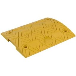 Farthinder Tilak, gummi, mittbit, LxBxH 500x420x75 mm, gul