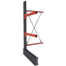 Grenställ Igor, enkelsidig, HxB 3000 x 1200 mm avstånd 1000 mm, utbygg