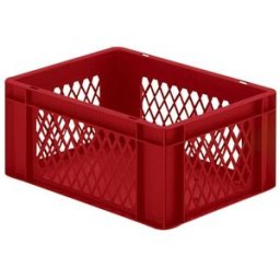 Plastback Teff med perforerad sida och tät botten, LxBxH 400x300x175 m