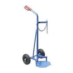 Gastubskärra Ergo, för 1 gastub, 40 l, massivgummihjul