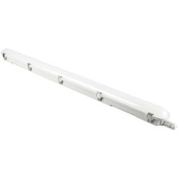 LED-lysrörsarmatur IP65 Dilan, med två lysrör, LxBxH 1210 x 82 x 75 mm