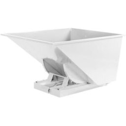 Tippcontainer Argos 900 L, LxBxH 1525x1215x870 mm, vit