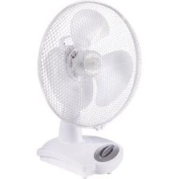 Bordsfläkt med oscillation Alicia, HxBxD 470 x 355 x 270 mm, vit