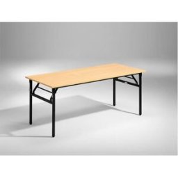 Starko fällbord, 1800x800 mm, bok/svart