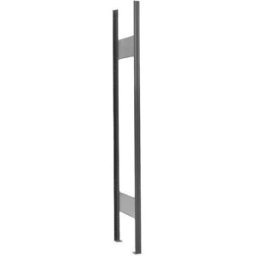 Venus hyllställsgavel öppen, 2500x600 mm