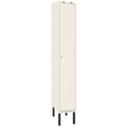 Klädskåp Sonesson, BxDxH 300x550x1900 mm, benstativ, 1 dörr i 1 skåp,