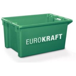 Förvaringslåda Louise, volym 70 l, VE 2-pack, väggar och botten täta,