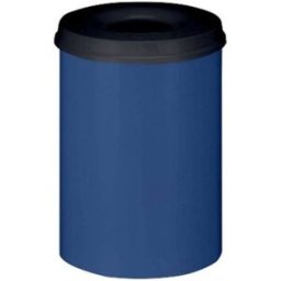 Brandsäker Soptunna, 30 l, H 470 mm, blå