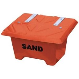 Gatusandlåda Kiruna, 65 l, orange, LxBxH 690x540x400 mm