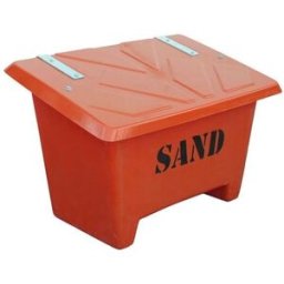 Gatusandlåda Kiruna, 250 l, orange, LxBxH 1010x630x670 mm