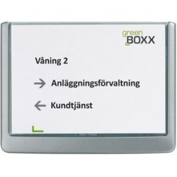Dörrskylt ClickSign 149x105,5 mm, grafitgrå