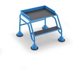 Plattformsstege Peder, plattform och steg med plywoood, 2 steg, utan r