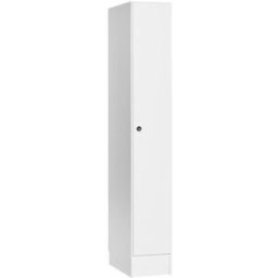 Omklädningsskåp Alvesta 1 fack, 1900x300x550 mm. Vit