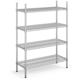 Gallerhylla Joel, belastning per hyllplan 250 kg, BxD 910 x 460 mm, gr