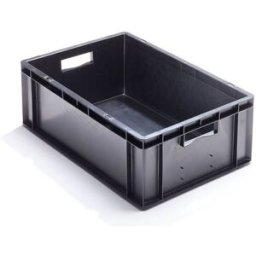 Plastback Euroback Waldo ESD, 600x400x210mm, 2-pack