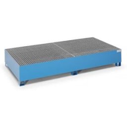 Uppsamlingskärl Rufus, för 2 x 1000 l-container/8 x 200 l-fat, stående