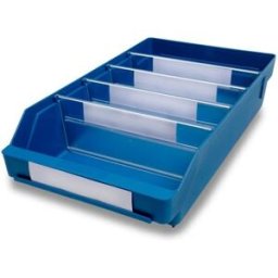 Lagerlåda Stemo 400x240x150 mm, 10-pack, blå