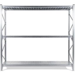 Lagerhylla Maxi, grund, BxDxH 2786x1000x2500, galvade hyllplan