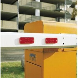 Varningsreflex rektangel 95x38 mm, röd