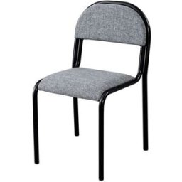 Konferensstol Lonett, grå/svart