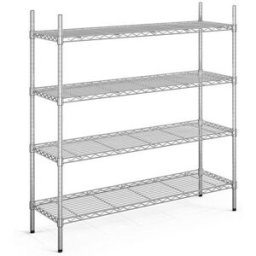 Gallerhylla Joel, belastning per hyllplan 100 kg, BxD 1220 x 460 mm, g