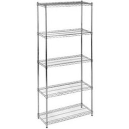 Gallerhylla Joel, belastning per hyllplan 150 kg, BxD 910 x 360 mm, gr