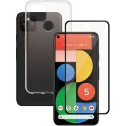 Transparent mobilskal & skärmskydd PanzerGlass™ Google Pixel 5