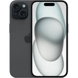 Apple iPhone 15 128 GB Dual-SIM (eSIM, Nano-SIM) svart