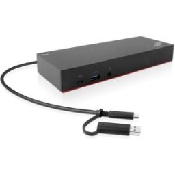 Lenovo ThinkPad Dock Hybrid Dock USB-C 40AF inkl. strömförsörjningsenhet
