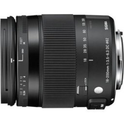 Sigma Contemporary 18-200mm 3.5-6.3 DC Makro OS HSM Nikon F svart