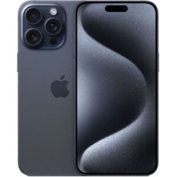 Apple iPhone 15 Pro Max 256 GB Dual-SIM (eSIM, Nano-SIM) blått titan