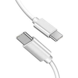 Laddkabel (USB-C till USB-C) - 1m vit