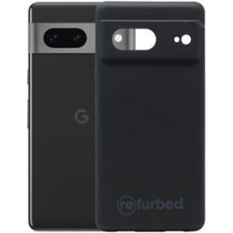 refurbed Silikon mobilskal Google Pixel 7 svart