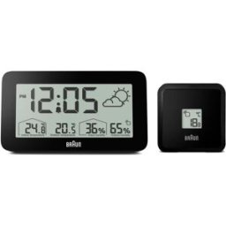 Braun digital väderstation svart BC13BP