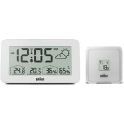 Braun digital väderstation vit BC13WP